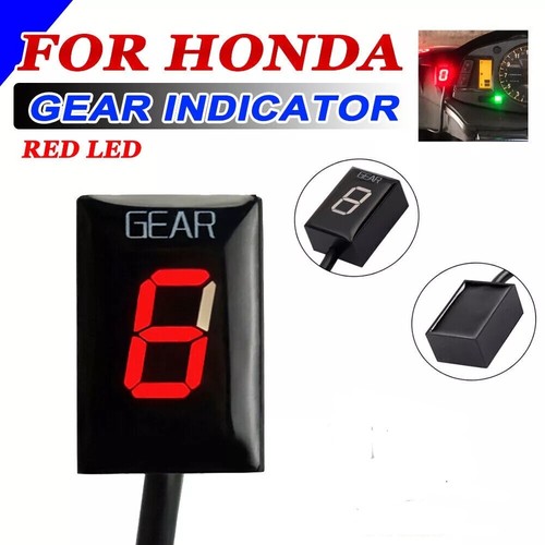 Motorcycle gear indicator red - indicator,