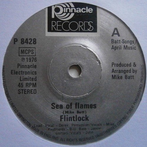 Flintlock sea flames - of,