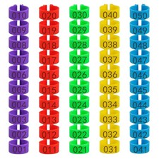 50/100pcs Leg Bands Plastic