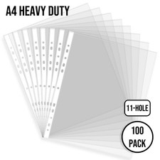 A4 Heavy Duty Clear Plastic