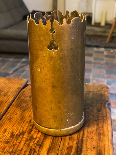 Ww1 decorative brass shell - decorative,
