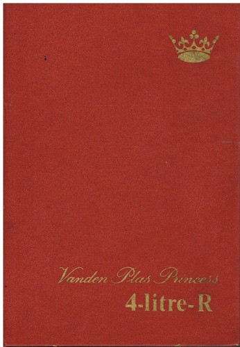 Vanden plas princess litre r - princess,