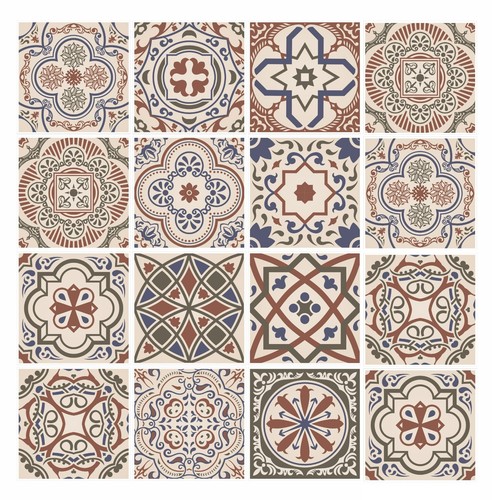 Tile stickers mosaic transfers - stickers,