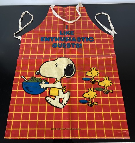 Vintage 1965 snoopy - snoopy, apron