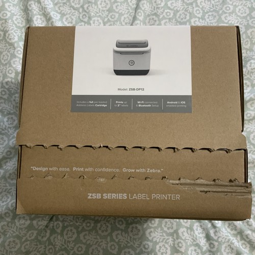 Zebra zsb dp12 thermal label - zebra,