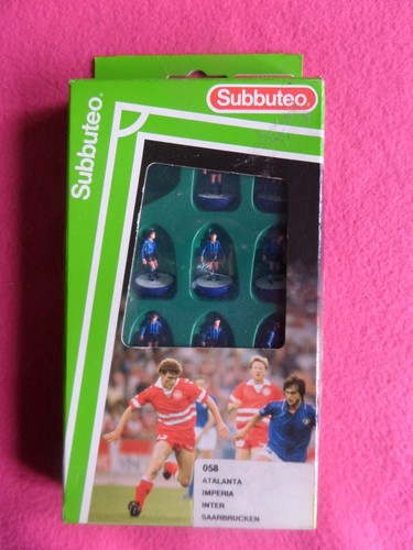 Subbuteo team ref 058 inter - ref,