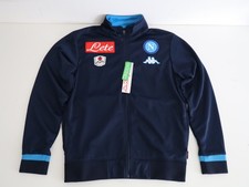 Napoli Kappa Anthem Training Track Jacket Full Zip Navy M BNWT Retro