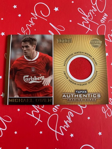 Topps authentics michael owen - topps,
