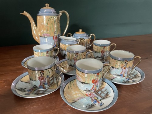 Vintage japanese lusterware - japanese,