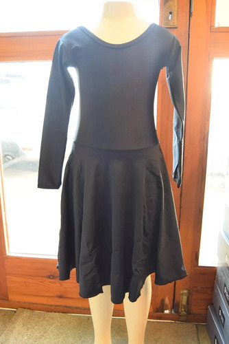 Black long sleeve ballroom