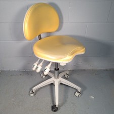Murray SADV GT Dentist Chair Hydraulic Swivel Yellow