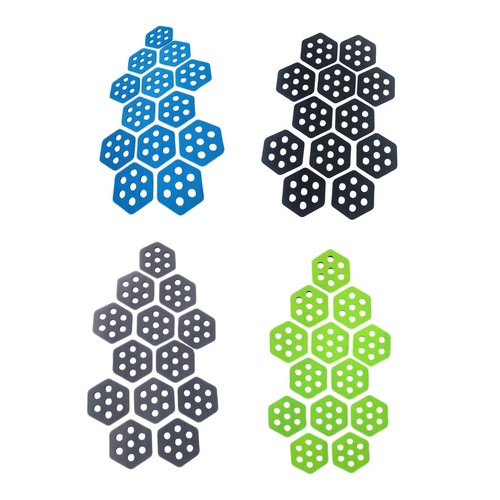 12x hexagon surfboard traction - hexagon,