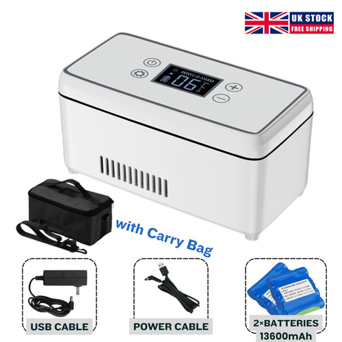 Portable insulin cooler box - insulin,