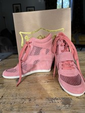 ASH Bowie Mesh Wedge Trainers 37