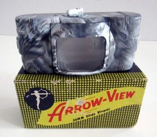 Vintage ARROW-VIEW 35mm Slide Viewer, Bakelite, New Alkaline Batteries Installed