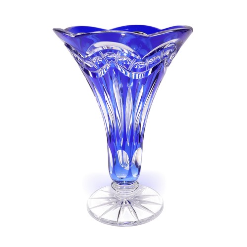 Bohemia blue crystal hand - blue,