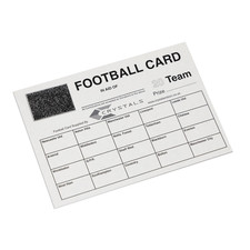 FOOTBALL SCRATCH CARDS 20 TEAM