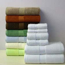 Luxury Bamboo Towels 6 Piece Super Soft Bamboo Cotton Blend 