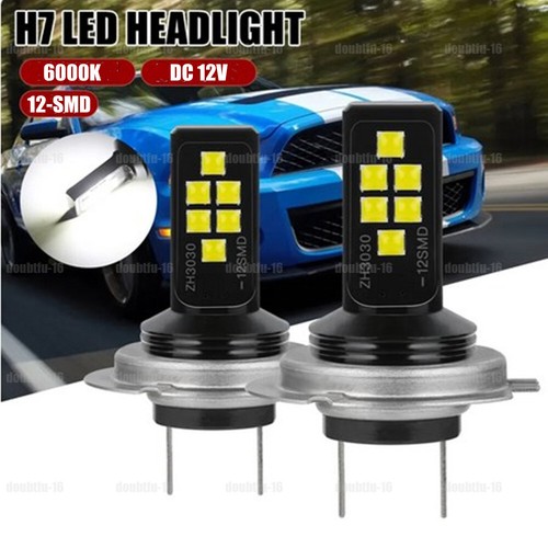 2pcs led lights car - 2pcs, h7