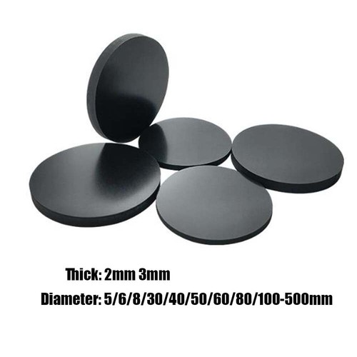 Black solid silicone - solid, gasket