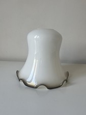 Vintage White Milk Glass Tulip