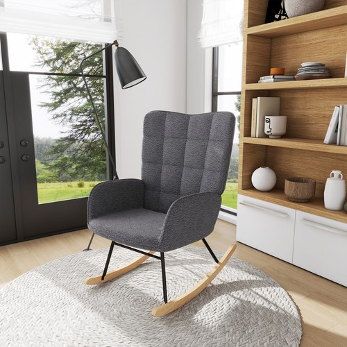 Wingback rocking chair for - rocking,