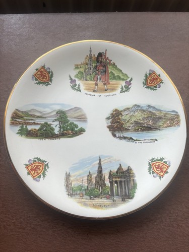 Scotland souvenir plate - scotland, by