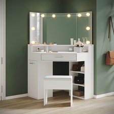 Corner Mirrored LED Dressing