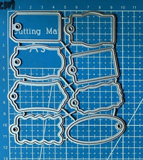 8 Label Luggage Frames Tag