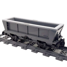 Made With LEGO® Bricks Train Coal Hopper Freight Wagon Carriage 60336 60198 C