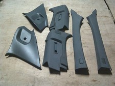 ASTRA MK5 VXR 3-DOOR BLACK INTERIOR A B & C PILLAR TRIMS SET