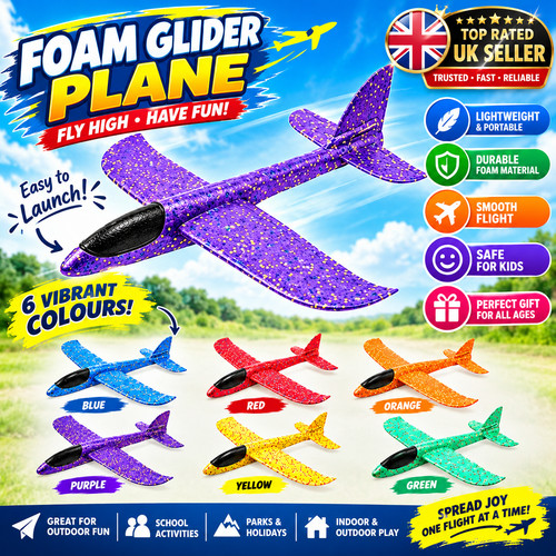 Large strong foam glider - foam, stunt
