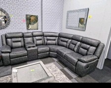 Nova Corner Electric Recliner Sofa With Cupholders And USB