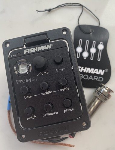 Fishman presys acoustic pre - fishman,