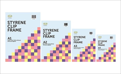 Clip frame poster - a1,
