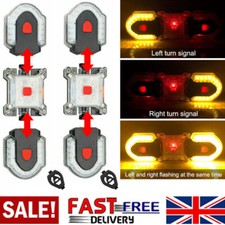 Bike Turn Signals Light Front and Rear Indicator w/ Smart Wireless Remote Kit