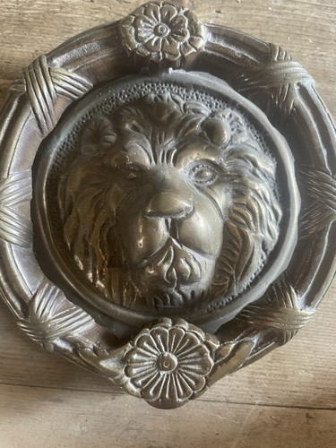 Vintage antique brass circular - vintage,