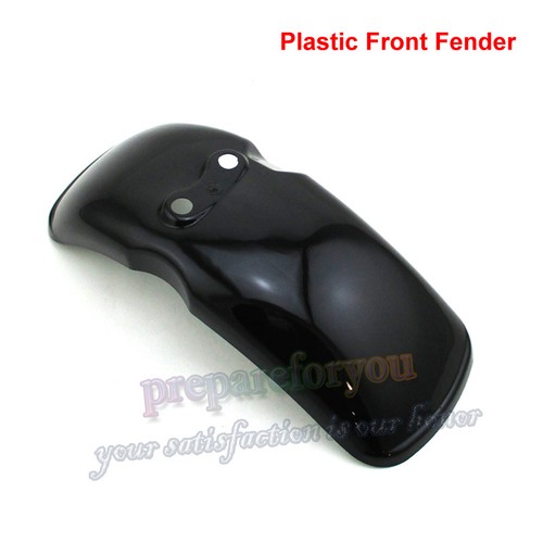 Black front fender for z50 - black,