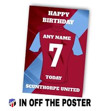 Scunthorpe Football Fan