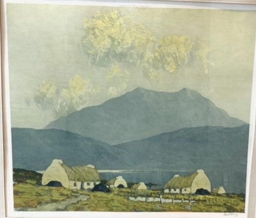 Signed paul henry - henry, "evening