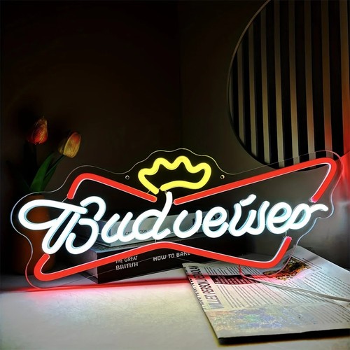 Budweiser beer neon led sign - budweiser,