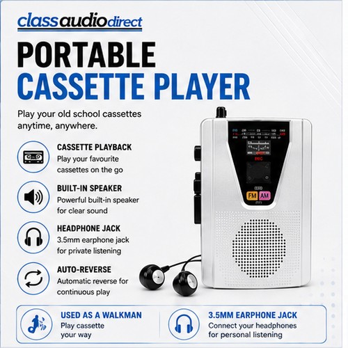 Class portable walkman - class,