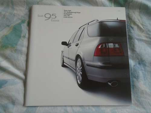 Saab estate range brochure - range,
