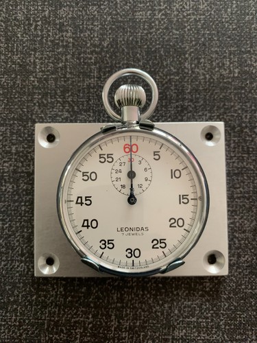 Boxed heuer leonidas stopwatch - boxed,