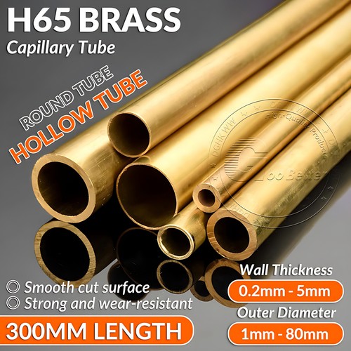Brass hollow capillary tube - brass,