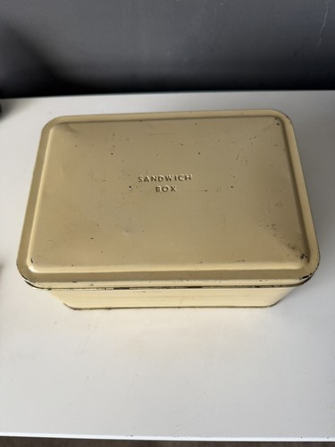 Tin sandwich box - tin, made