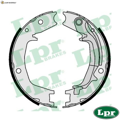 Brake shoe set parking - brake,
