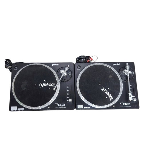 Gemini tt02 turntable - tt02, (pair)