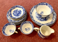 Vintage Heathcote China - Old English Scenery  - job lot - 13 pieces