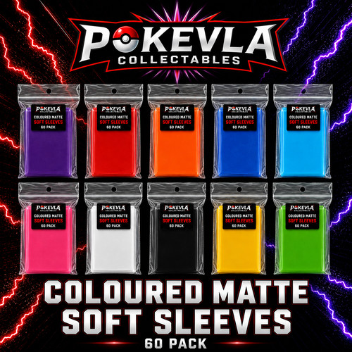 Matte trading card sleeves - trading,